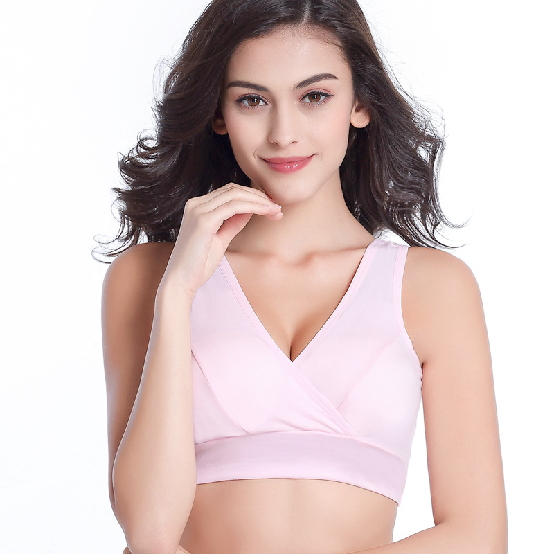 حمالة صدر للحوامل بلون سادة بد - مراجعة Nursing Bra Sleep وسعره