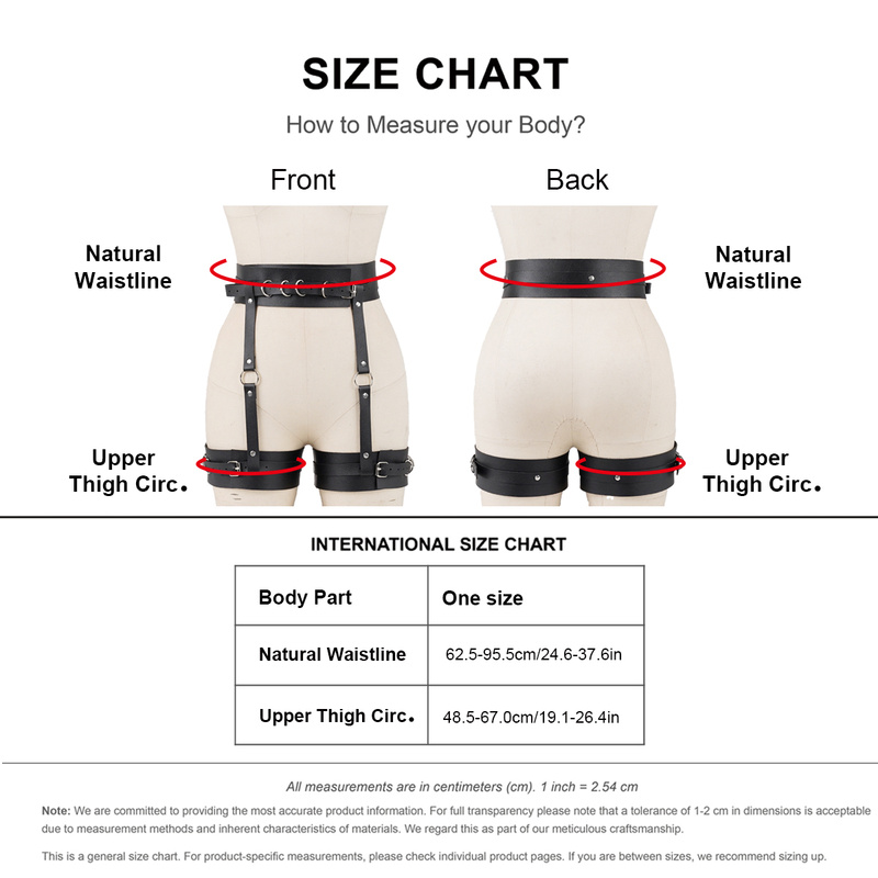 حزام رباط الساق الجلدي المثير  - مراجعة Garter Belt Set وسعره