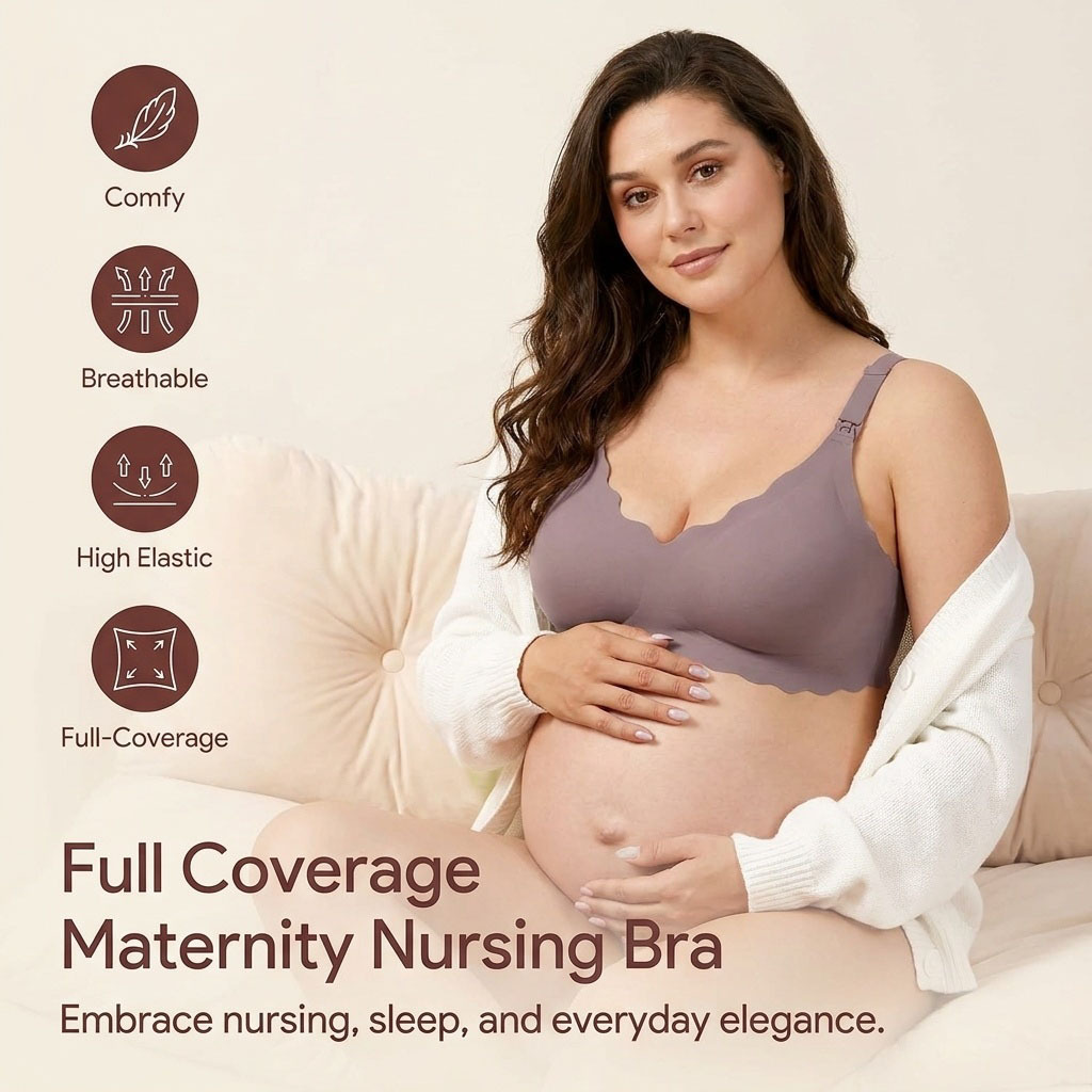 حمالة صدر للحوامل والمرضعات مق - مراجعة Nursing Bra Sleep وسعره