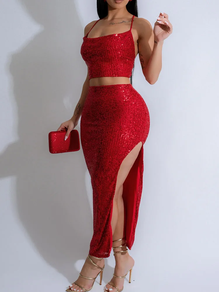 بريق مطرزة فستان ماكسي للحفلات - مراجعة Cami Top Lace وسعره